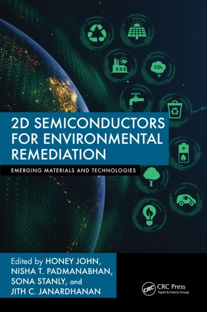 Book cover of: 2D Semiconductors for Environmental Remediation