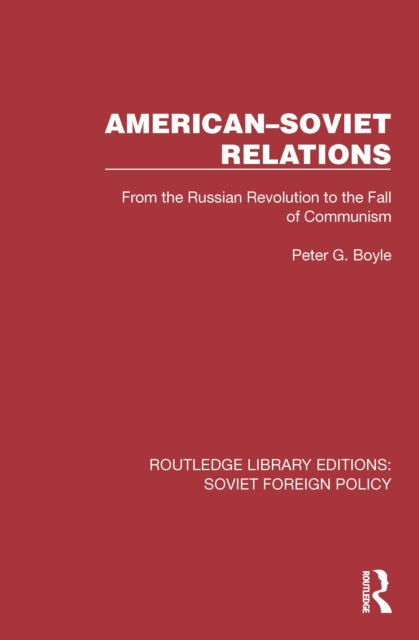 American–Soviet Relations