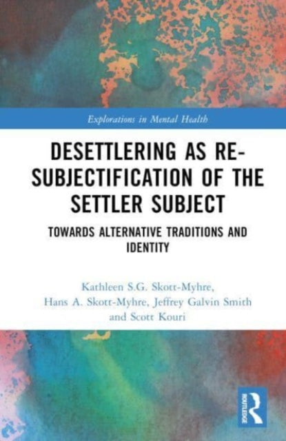 Book cover of: Desettlering as Re-subjectification of the Settler Subject. By: Kathleen Skott-Myhre