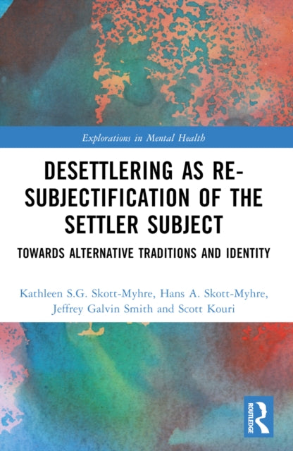 Book cover of: Desettlering as Re-subjectification of the Settler Subject