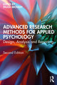 Book cover of: Advanced Research Methods for Applied Psychology. By: Paula Brough
