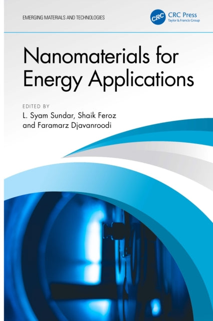 Book cover of: Nanomaterials for Energy Applications. By: L. Syam Sundar
