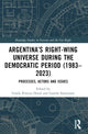 Book cover of: Argentina’s Right-Wing Universe During the Democratic Period (1983–2023). By: Gisela Pereyra Doval