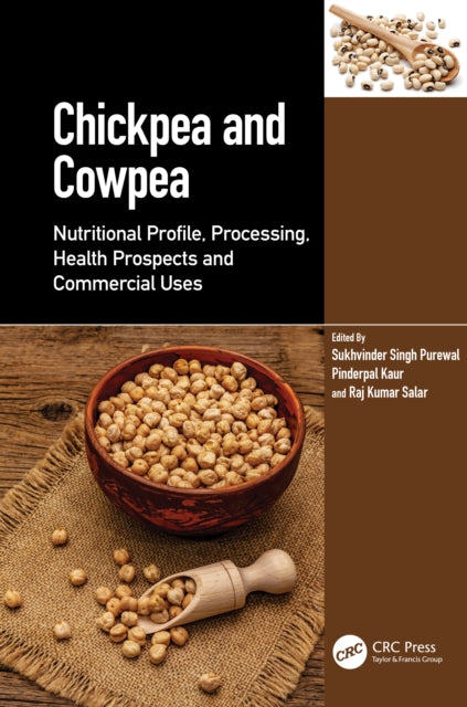 Book cover of: Chickpea and Cowpea. By: Sukhvinder Singh Purewal