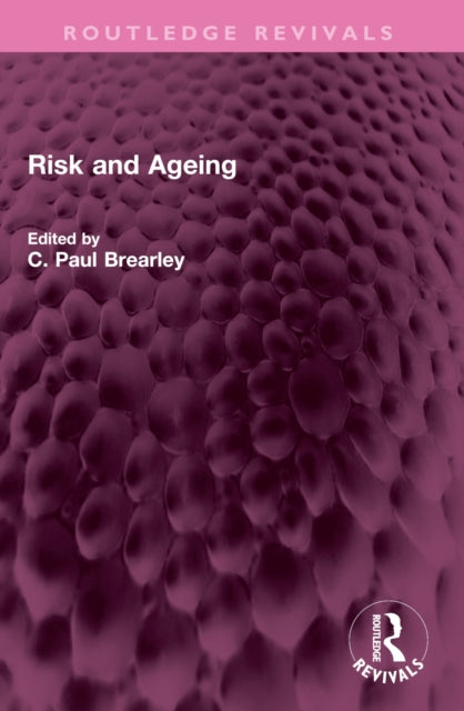 Book cover of: Risk and Ageing