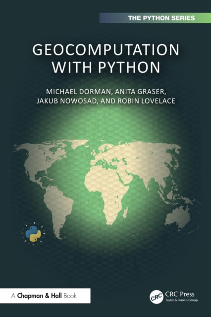 Book cover of: Geocomputation with Python