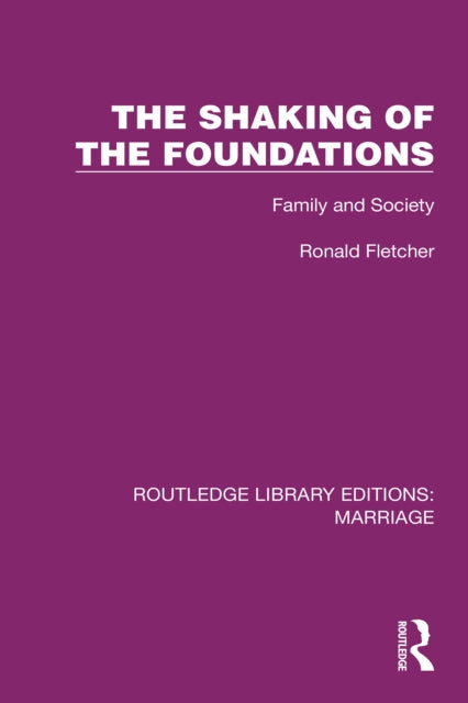 Book cover of: Shaking of the Foundations