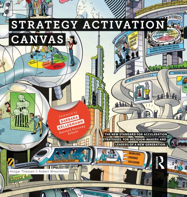 Book cover of: Strategy Activation Canvas. By: Ansgar Thiessen