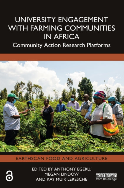 Book cover of: University Engagement with Farming Communities in Africa. By: Anthony Egeru
