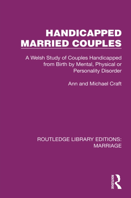 Book cover of: Handicapped Married Couples