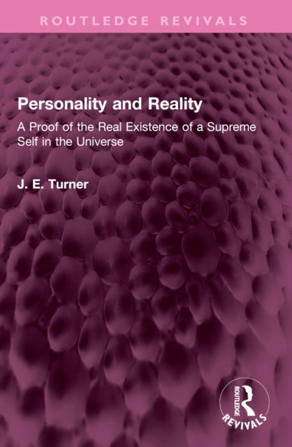 Book cover of: Personality and Reality