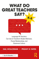Book cover of: What Do Great Teachers Say?. By: Peggy H. Yates
