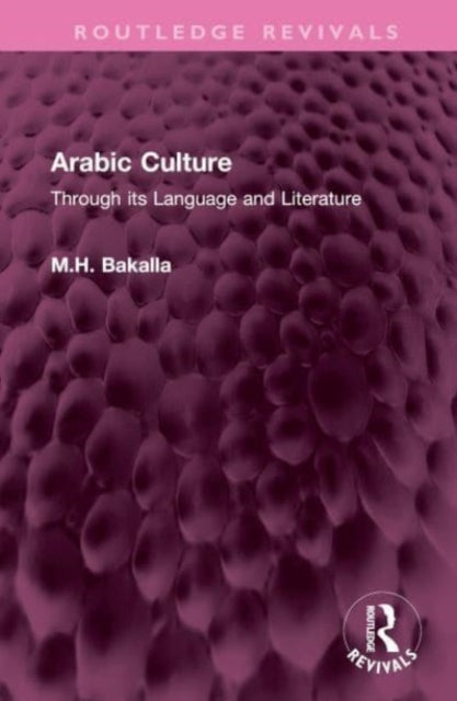 Book cover of: Arabic Culture