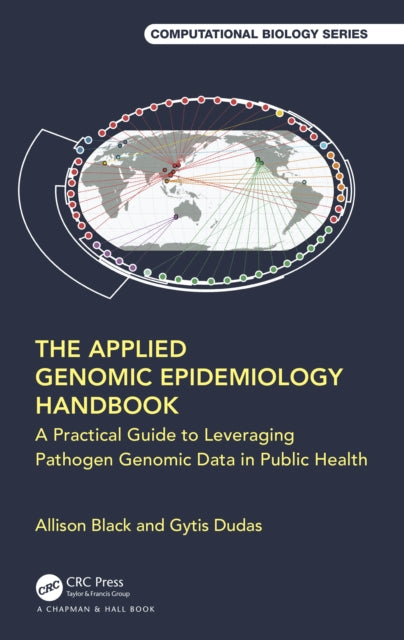 Book cover of: Applied Genomic Epidemiology Handbook. By: Allison Black