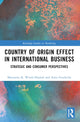 Book cover of: Country-of-Origin Effect in International Business. By: Marzanna Katarzyna Witek-Hajduk