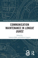 Book cover of: Communication Maintenance in Longue Duree. By: Gabriele Balbi