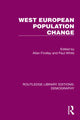 Book cover of: West European Population Change