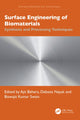 Book cover of: Surface Engineering of Biomaterials. By: Ajit Behera