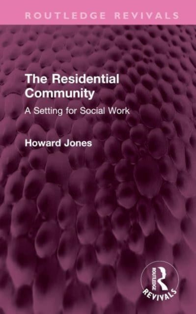 Book cover of: Residential Community. By: Howard Jones