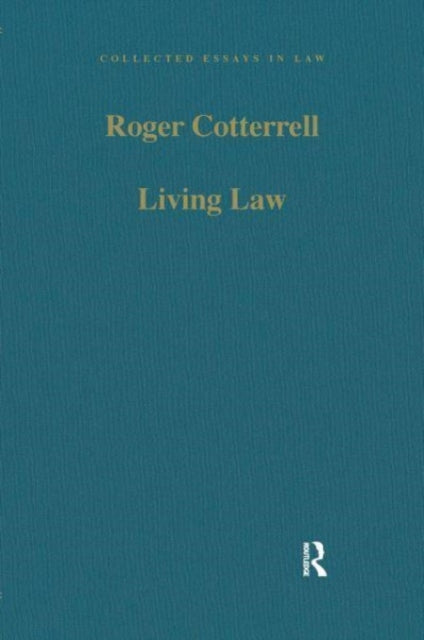 Book cover of: Living Law. By: Roger Cotterrell