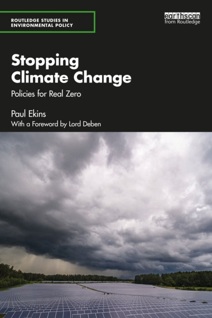 Book cover of: Stopping Climate Change. By: Paul Ekins