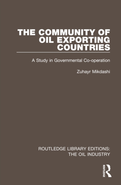 Book cover of: Community of Oil Exporting Countries