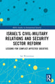 Book cover of: Israel’s Civil-Military Relations and Security Sector Reform. By: Ian Westerman