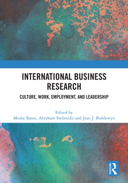 Book cover of: International Business Research