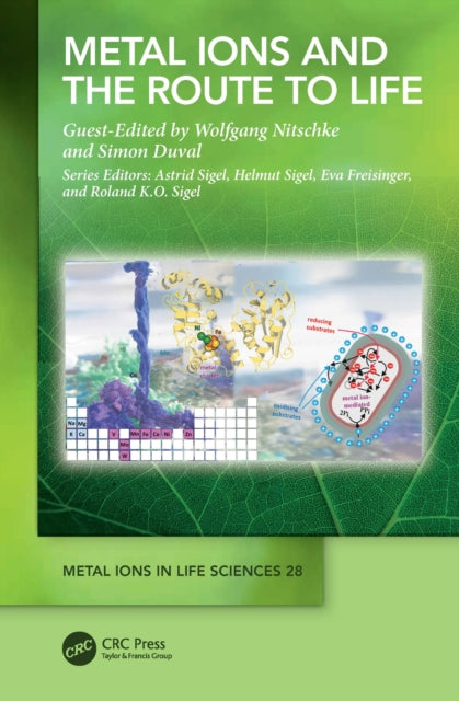 Book cover of: Metal Ions and the Route to Life. By: Wolfgang Nitschke