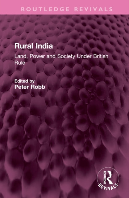 Book cover of: Rural India. By: Peter Robb