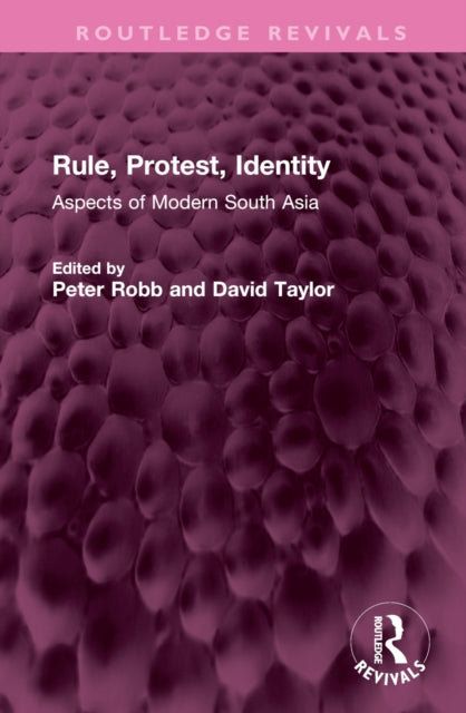 Book cover of: Rule, Protest, Identity. By: Peter Robb