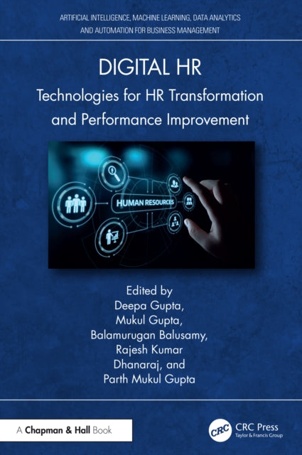 Book cover of: Digital HR. By: Deepa Gupta