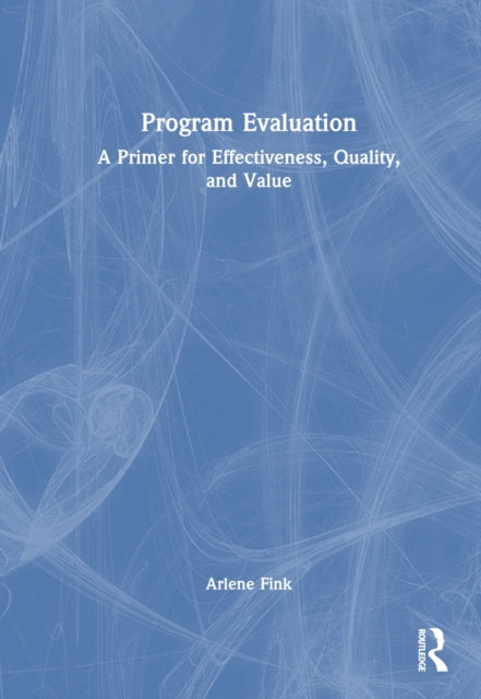 Book cover of: Program Evaluation. By: Arlene Fink