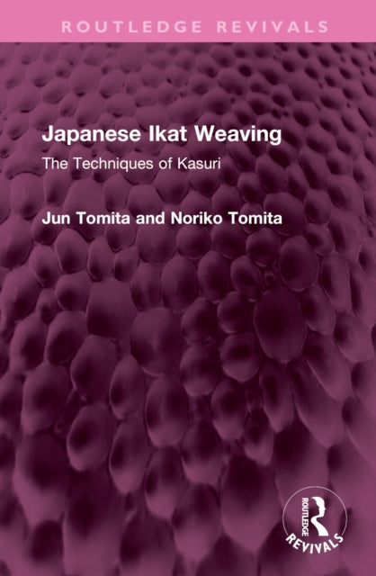 Book cover of: Japanese Ikat Weaving. By: Jun Tomita