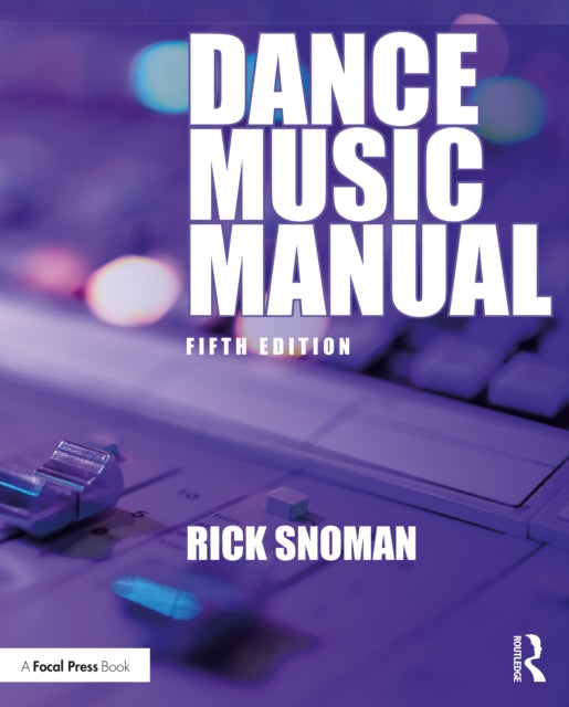 Book cover of: Dance Music Manual. By: Rick Snoman