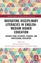 Book cover of: Disciplinary Literacies in English-Medium Higher Education