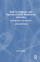Book cover of: How to Organise and Operate a Small Business in Australia. By: English, John W.