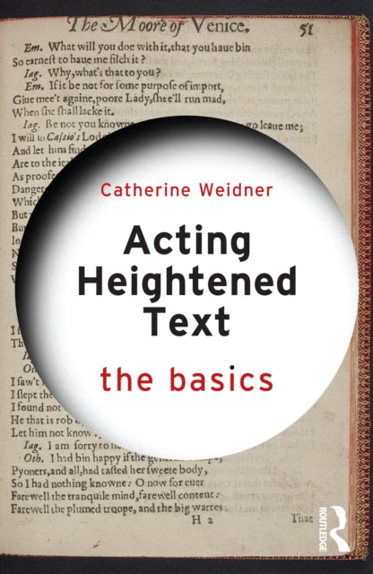 Book cover of: Acting Heightened Text