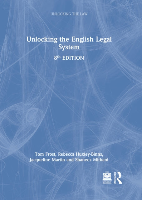 Book cover of: Unlocking the English Legal System