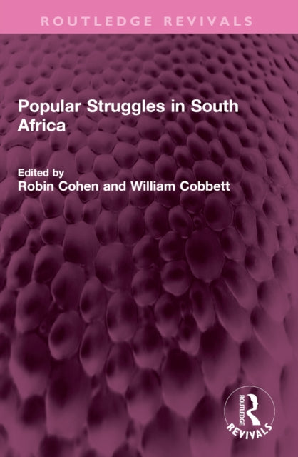 Book cover of: Popular Struggles in South Africa