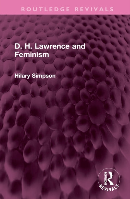 Book cover of: D. H. Lawrence and Feminism