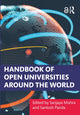 Book cover of: Handbook of Open Universities Around the World. By: Sanjaya Mishra
