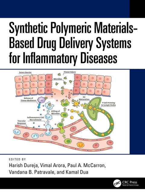 Book cover of: Synthetic Polymeric Materials Based Drug Delivery Systems for Inflammatory Diseases