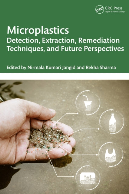 Book cover of: Microplastics. By: Nirmala Kumari Jangid