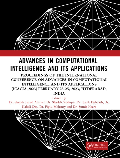 Book cover of: Advances in Computational Intelligence and Its Applications. By: Sheikh Fahad Ahmad