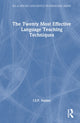 Book cover of: Twenty Most Effective Language Teaching Techniques. By: I. S. P. Nation