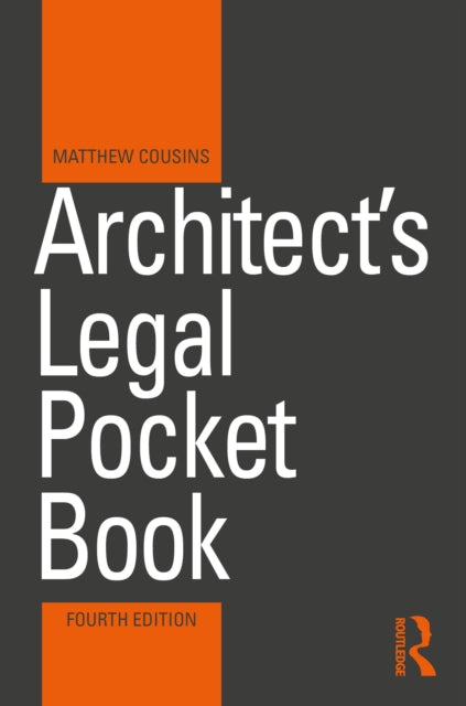 Book cover of: Architect's Legal Pocket Book. By: Matthew Cousins