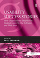 Book cover of: Usability Success Stories. By: Paul Sherman