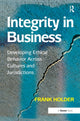 Book cover of: Integrity in Business. By: Frank Holder