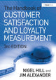 Book cover of: Handbook of Customer Satisfaction and Loyalty Measurement. By: Nigel Hill